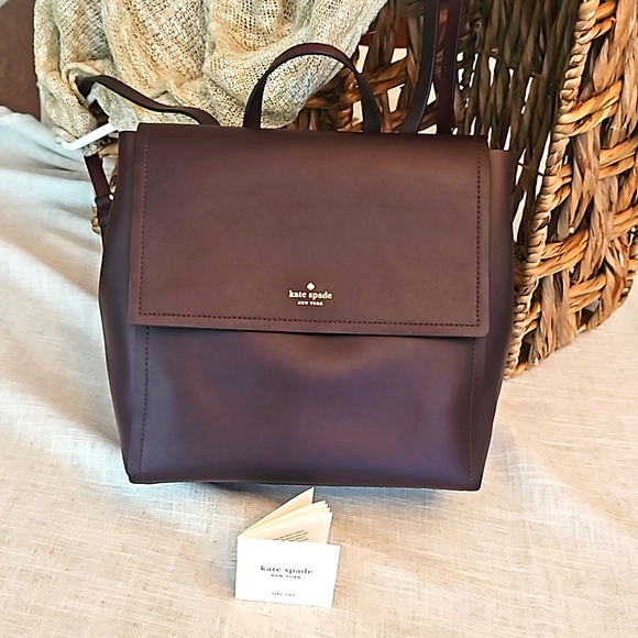 kate spade Handbags - KATE SPADE New York Somerville Road Megyn Saffiano Leather Backpack